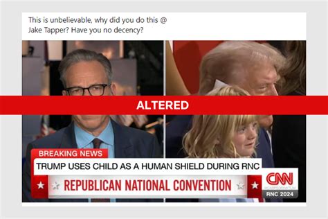 cnn border child watching tv fake photo|Fact Check: CNN banner about Trump using a child as a human .